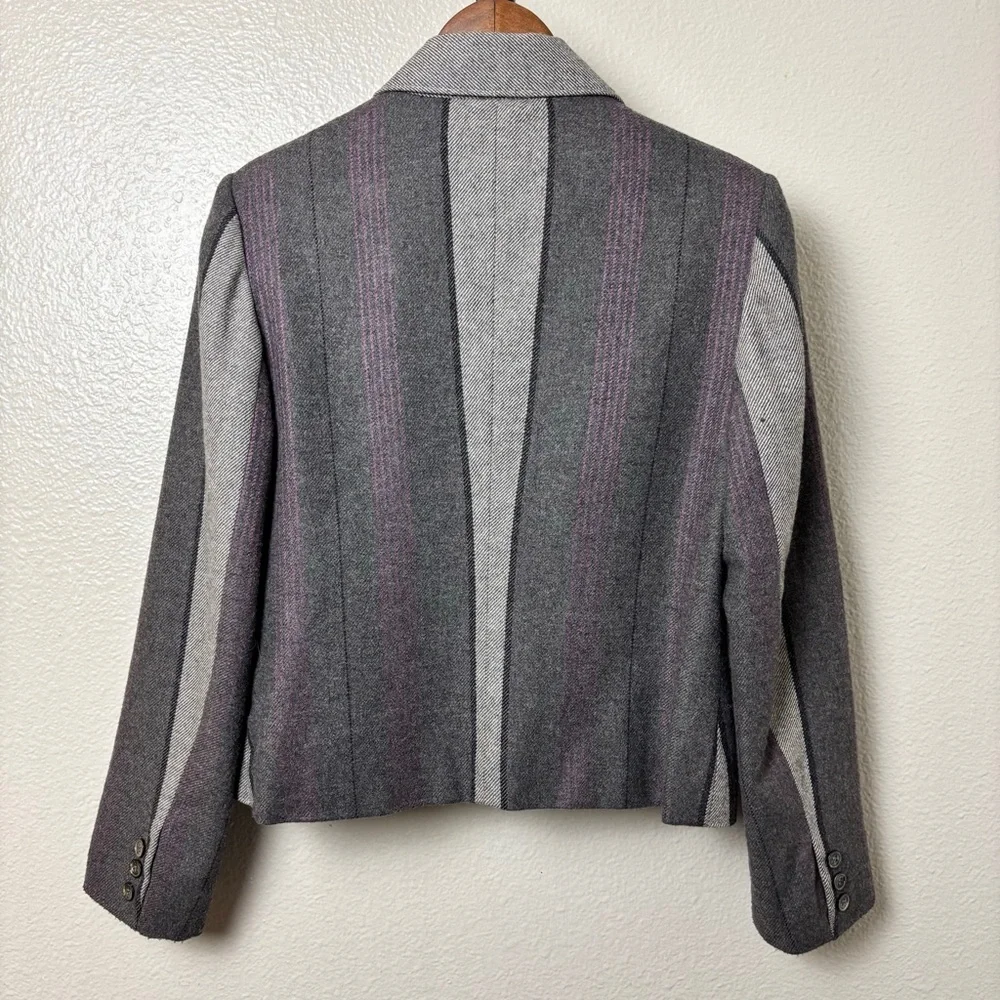 Vintage cropped blazer - Picture 3 of 4